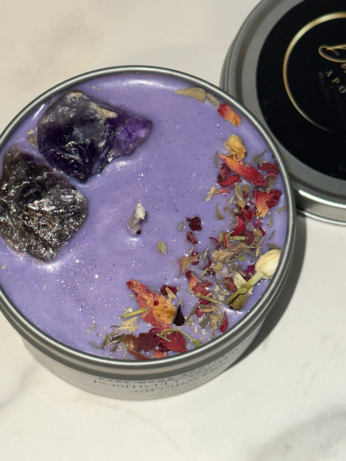Positively Amethyst Soy Candle - 8oz.