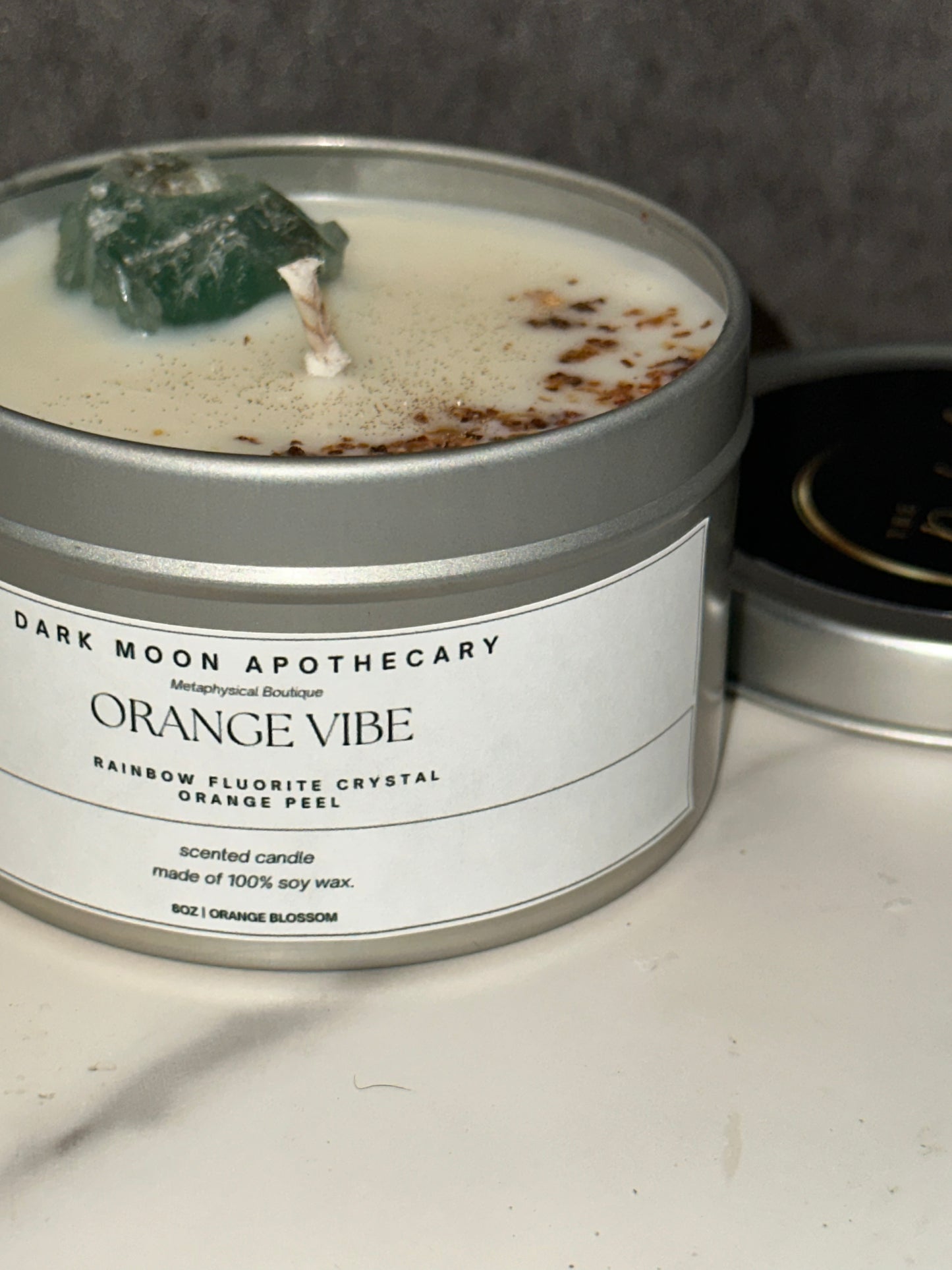 Orange Vibe 8oz Soy Candle