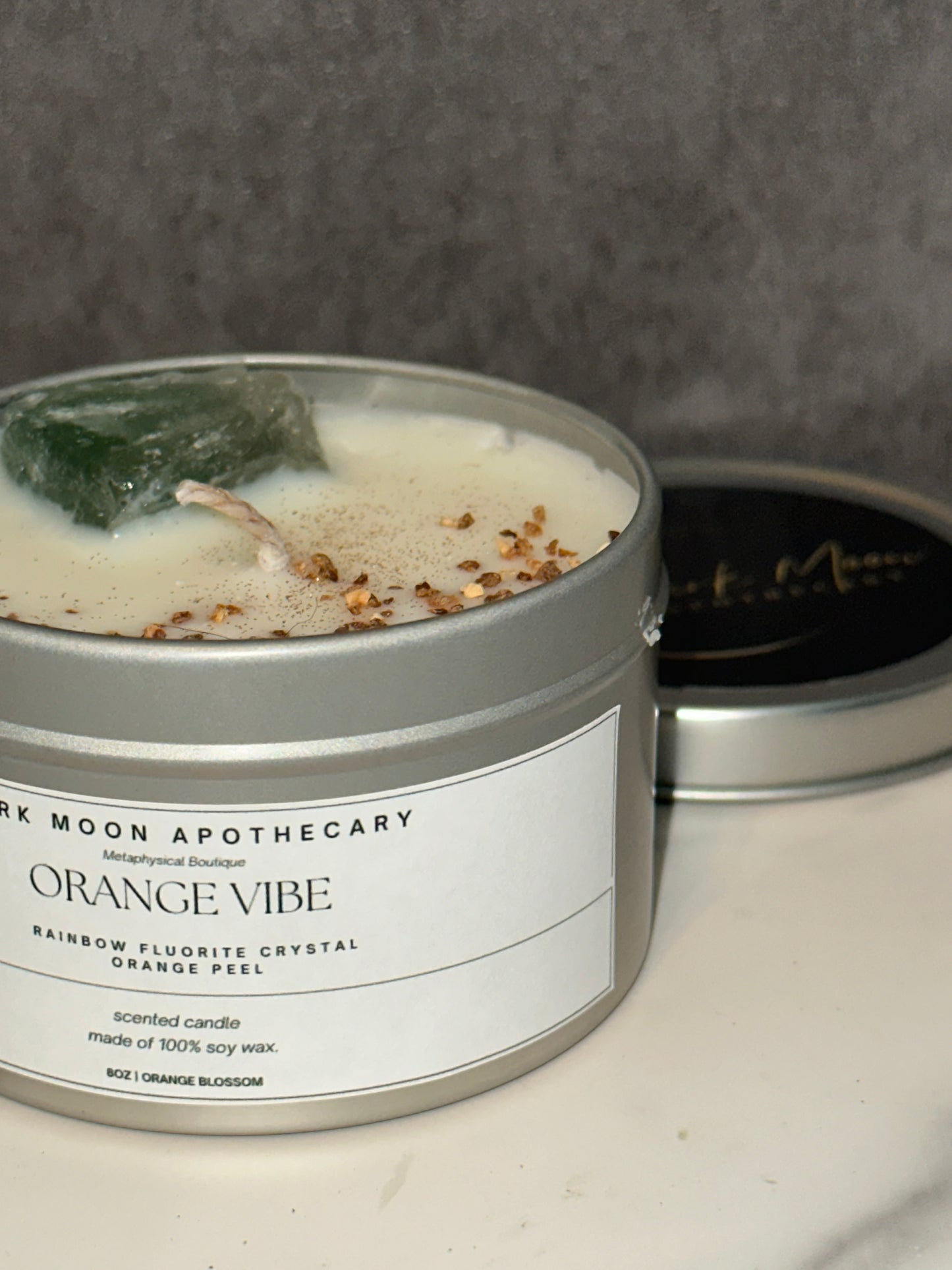 Orange Vibe 8oz Soy Candle
