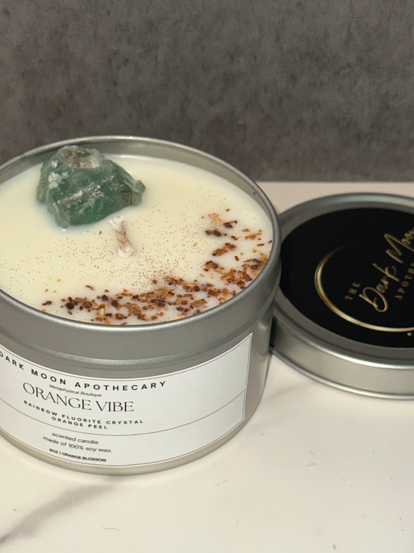 Orange Vibe 8oz Soy Candle