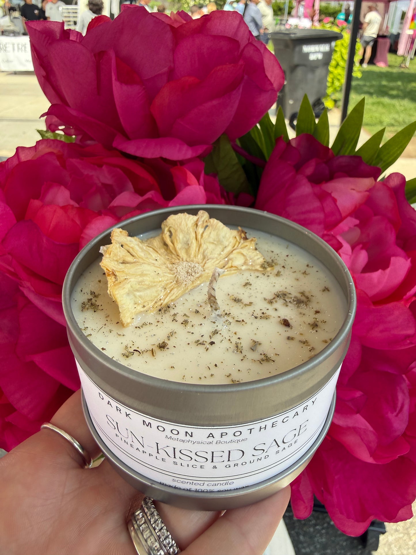 Sun-kissed Sage 8oz soy candle