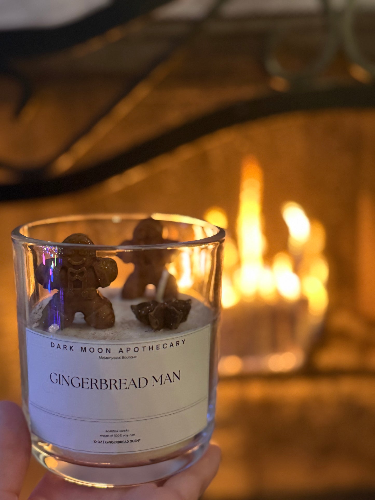 Gingerbread Man 10oz Soy Candle