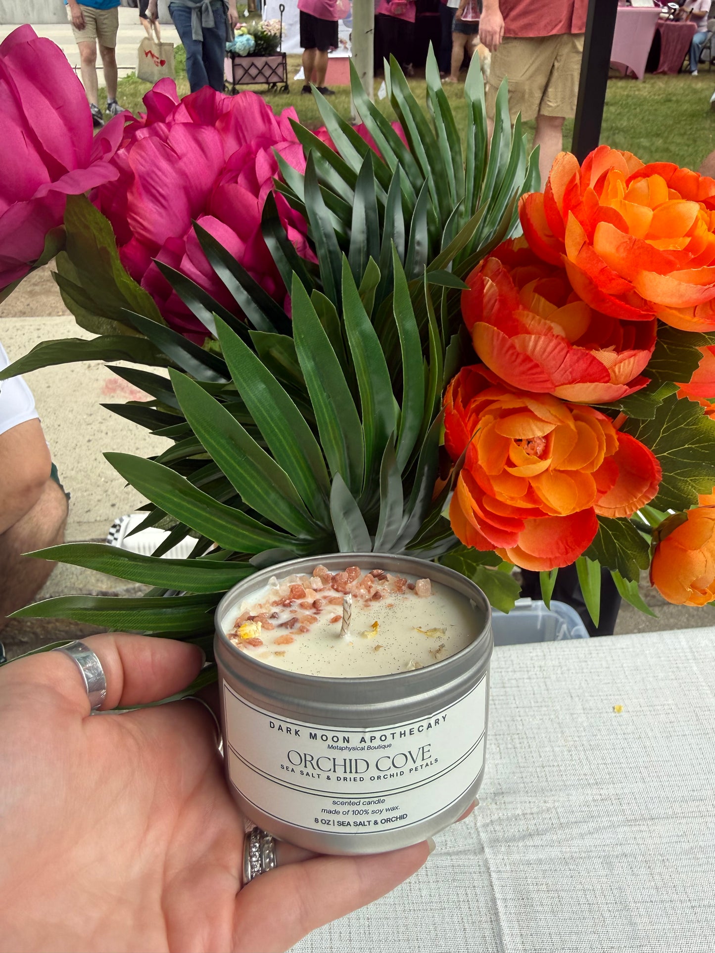 Orchid Cove 8oz candle
