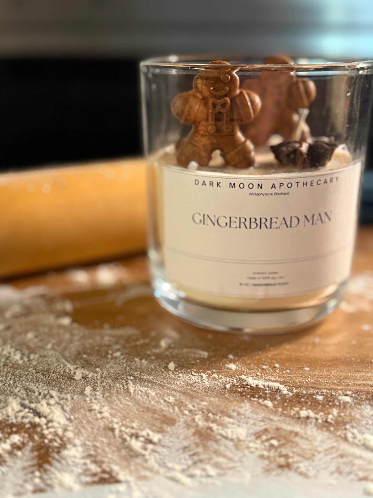 Gingerbread Man 10oz Soy Candle