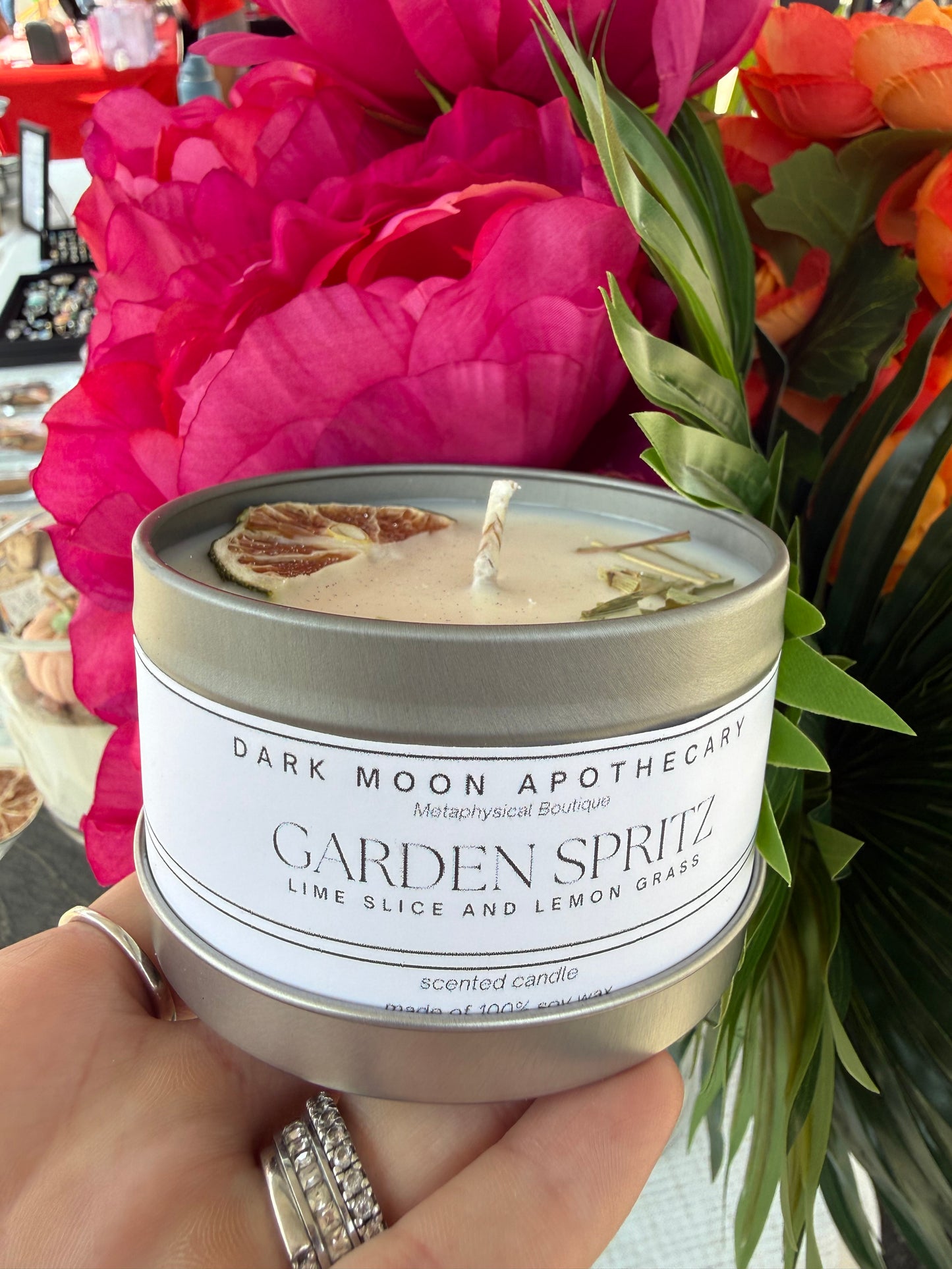 Garden Spritz 8oz soy candle