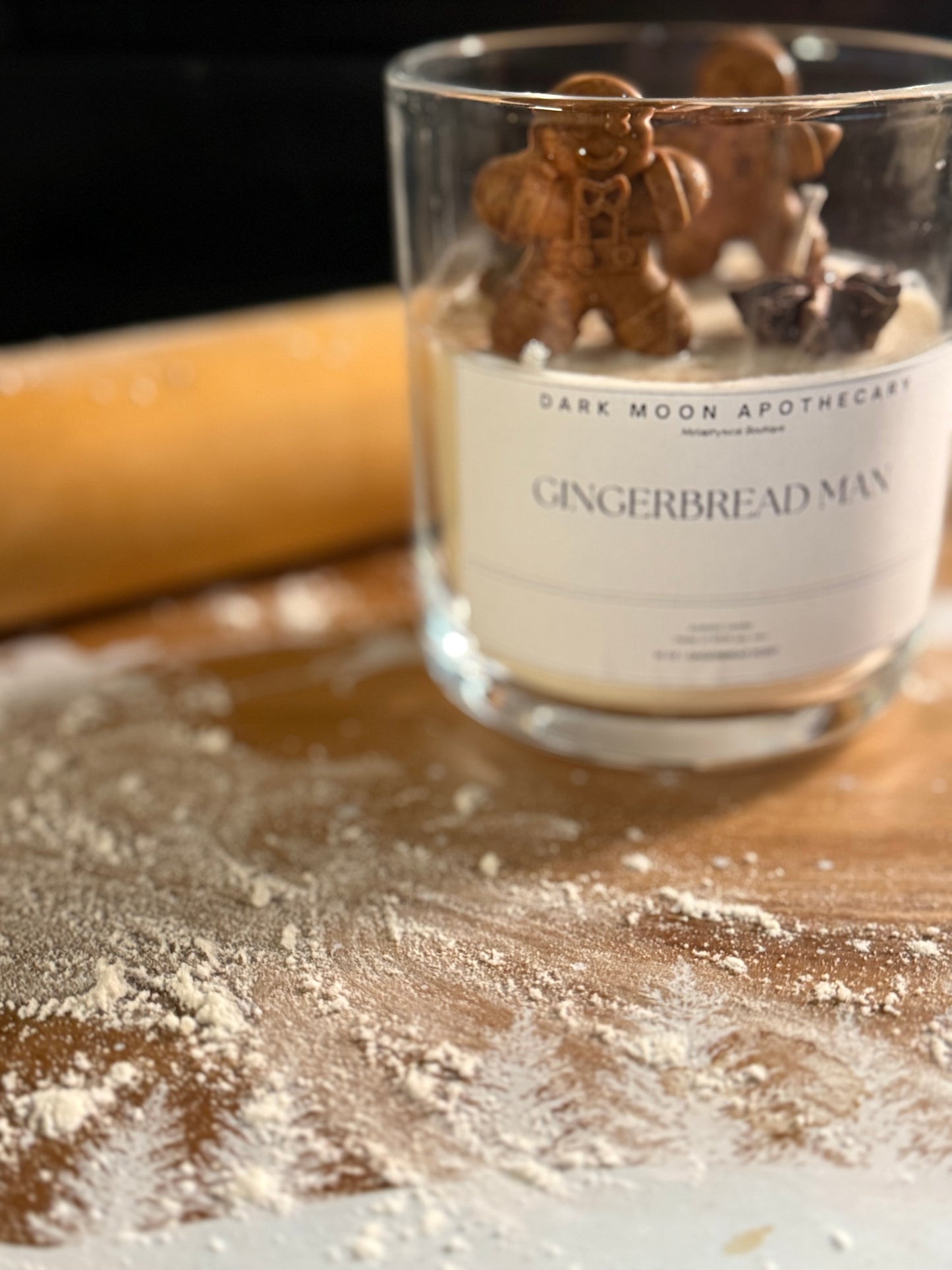 Gingerbread Man 10oz Soy Candle