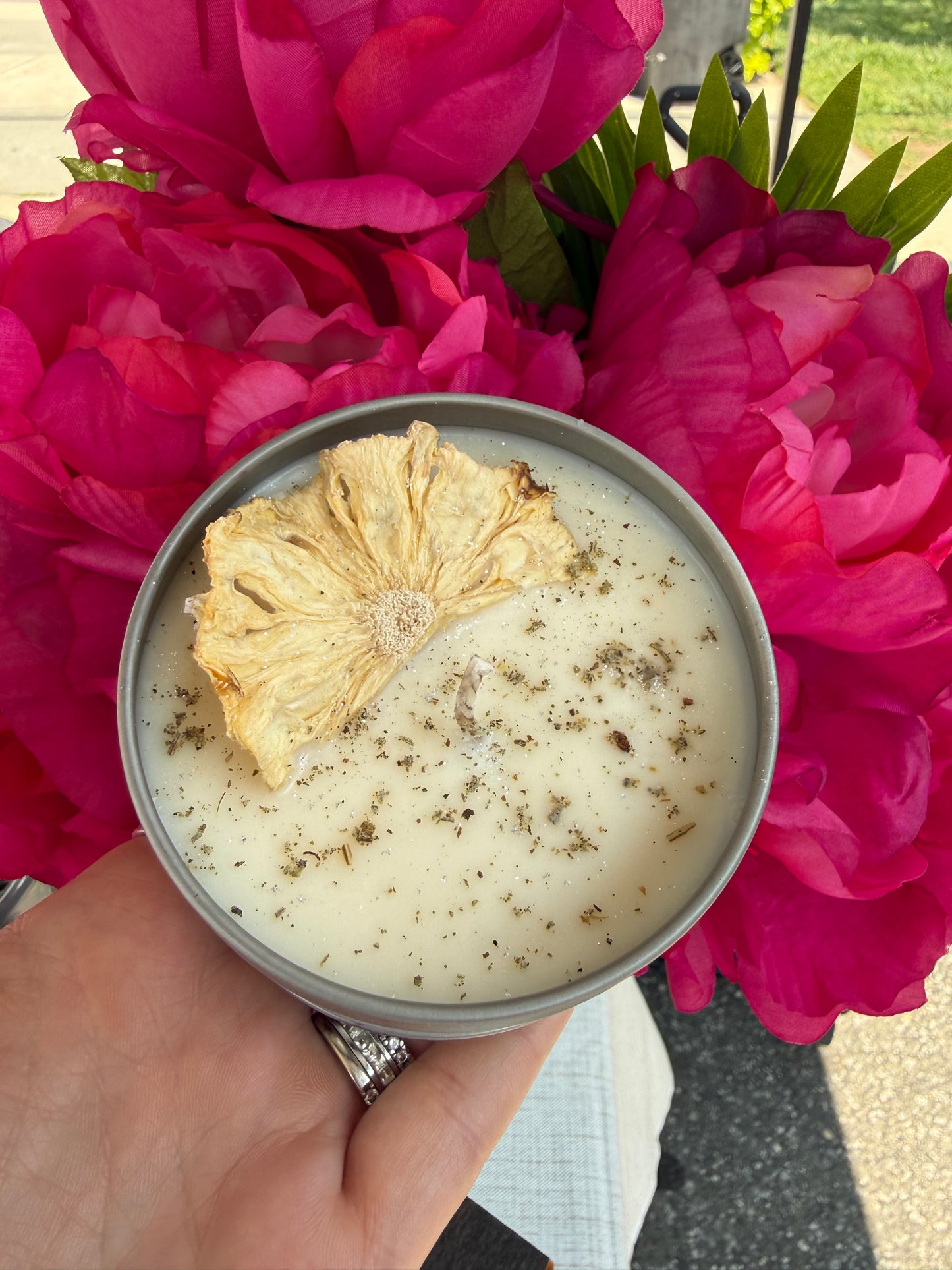Sun-kissed Sage 8oz soy candle