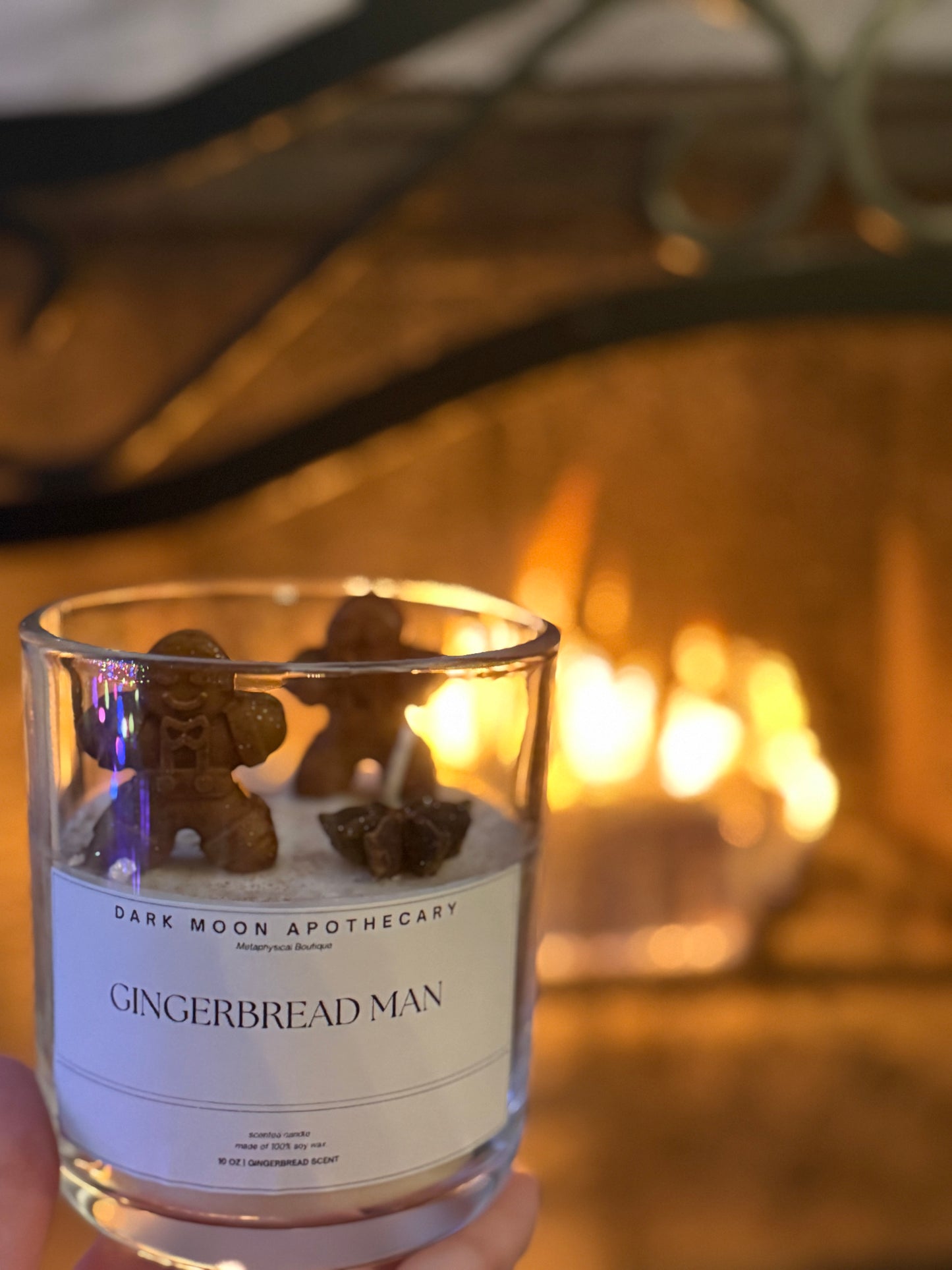 Gingerbread Man 10oz Soy Candle