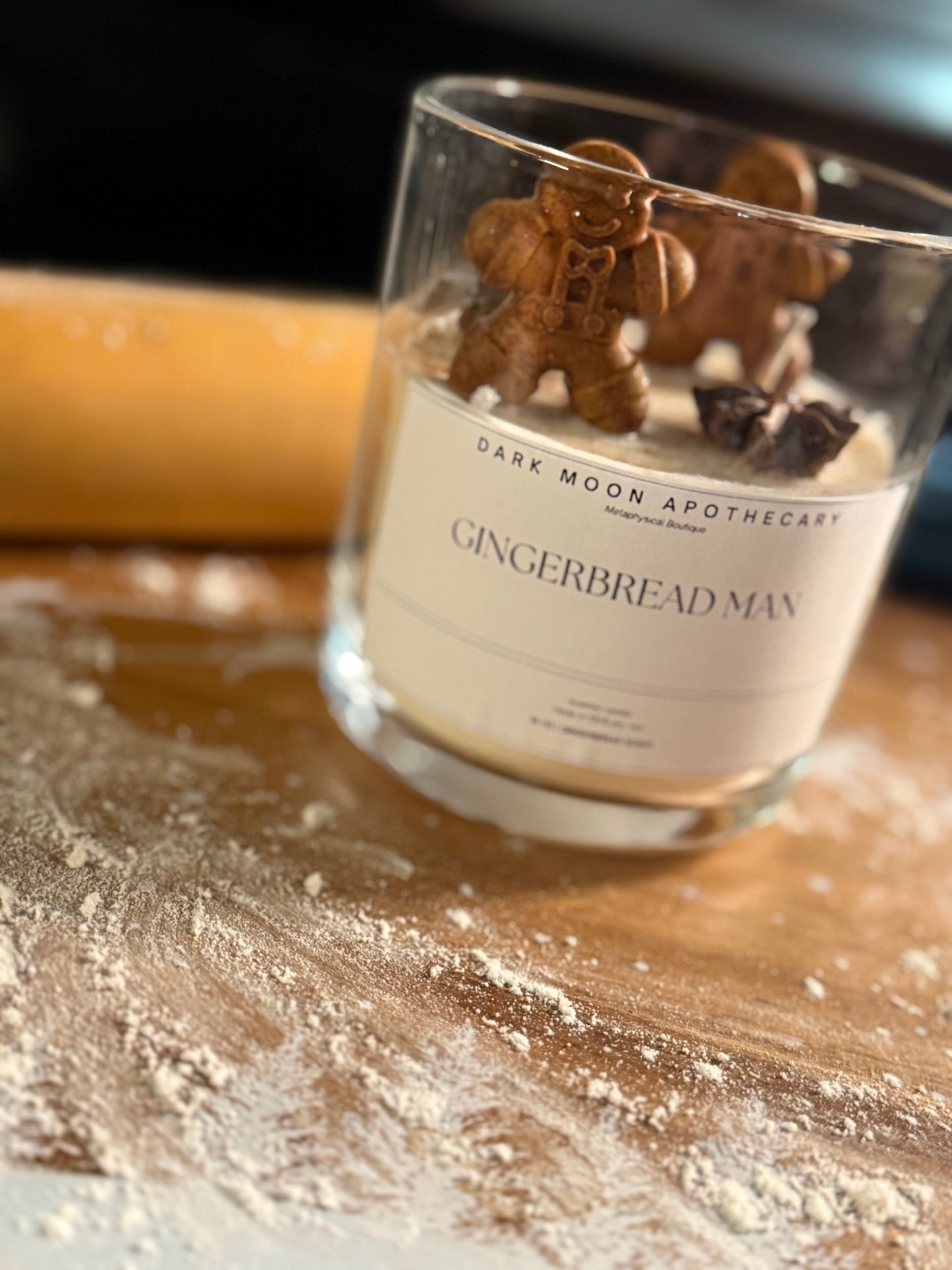 Gingerbread Man 10oz Soy Candle