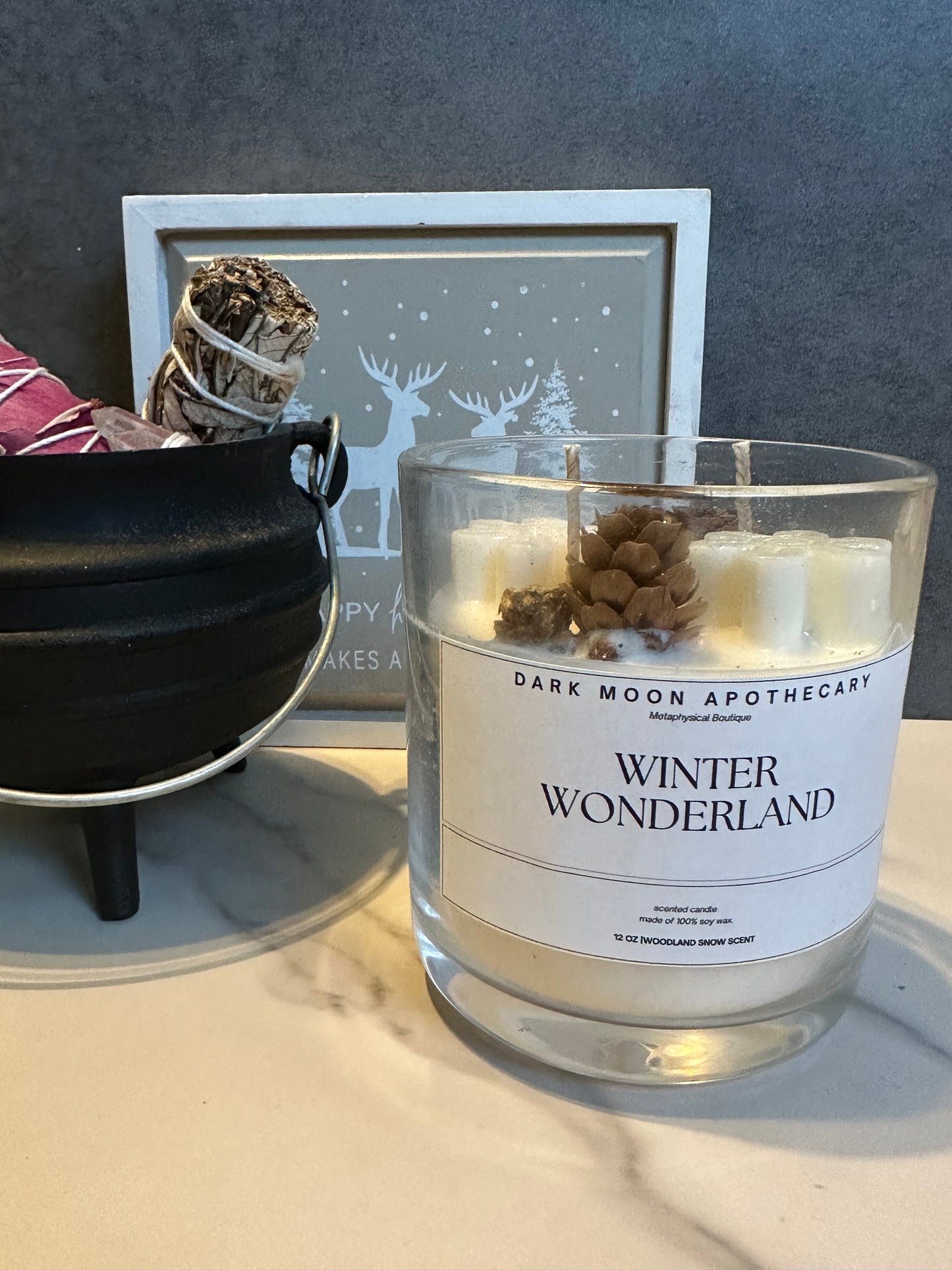 Winter Wonderland 12oz Soy Candle