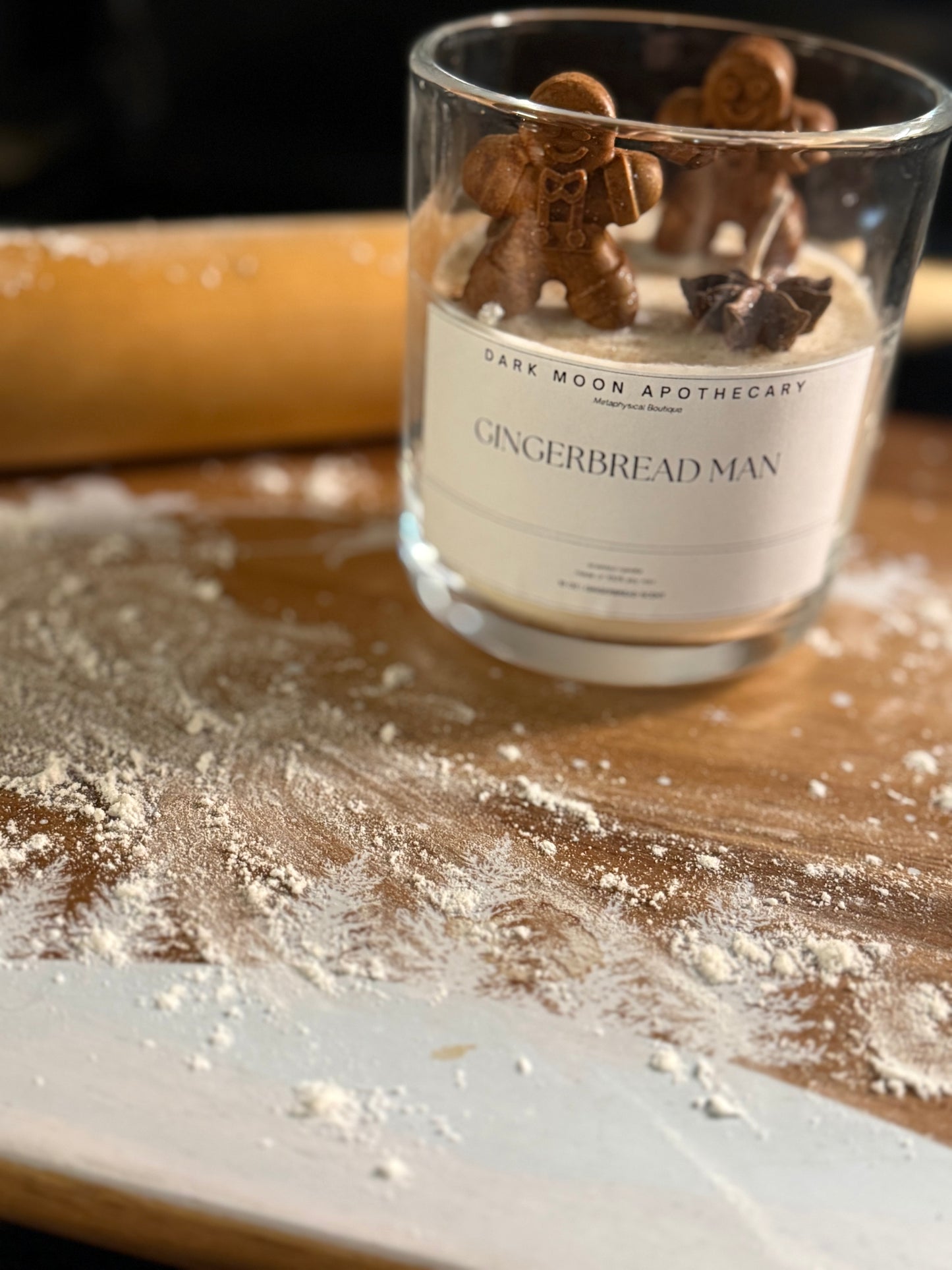 Gingerbread Man 10oz Soy Candle