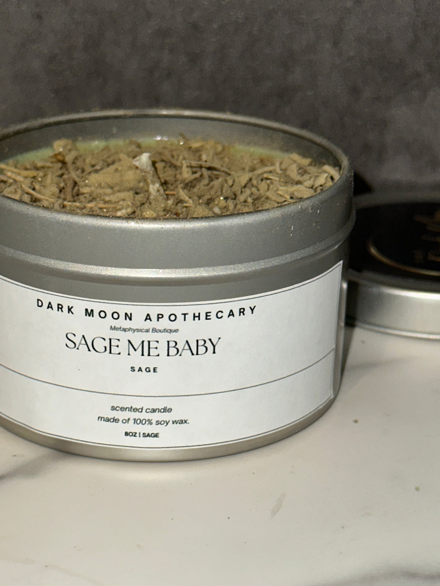 Sage Me Baby 8oz Soy Candle